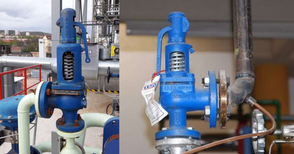 What is the purpose of safety valve?