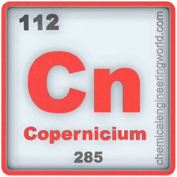 Copernicium Element Properties And Information Chemical Engineering World