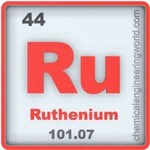 Ruthenium Element Properties And Information Chemical Engineering World