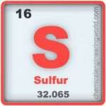 what is the atomic mass and atomic number of sulphur